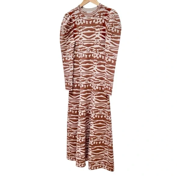 Ulla Johnson Andromeda Midi Jacquard Dress - Picture 7 of 16